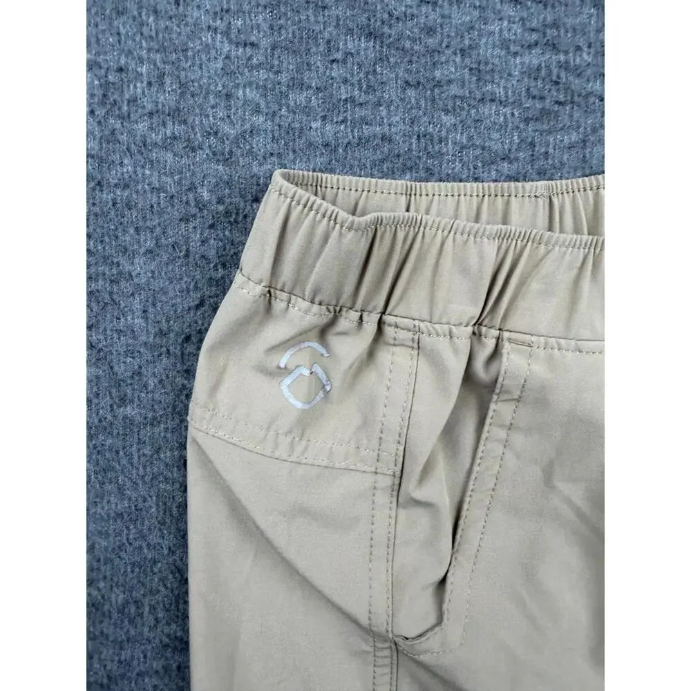 Magellan Boy's Beige Half‎ Pants Elastic Waist Casual Shorts Size XL (18-20)